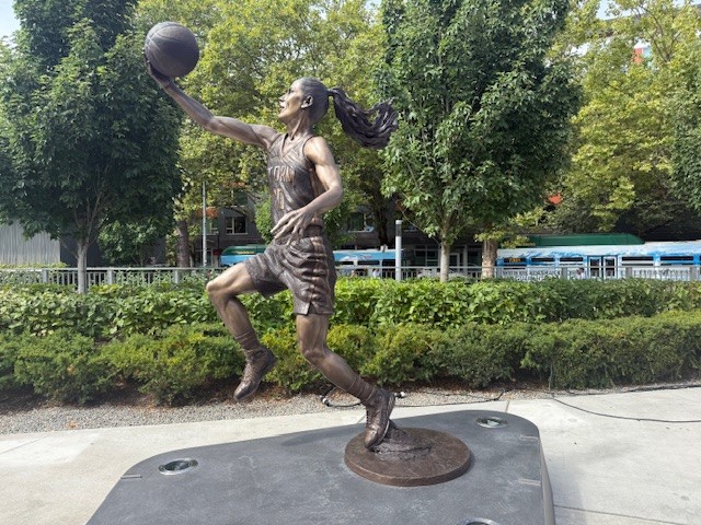 The Storm Enshrine Their Bird in Bronze