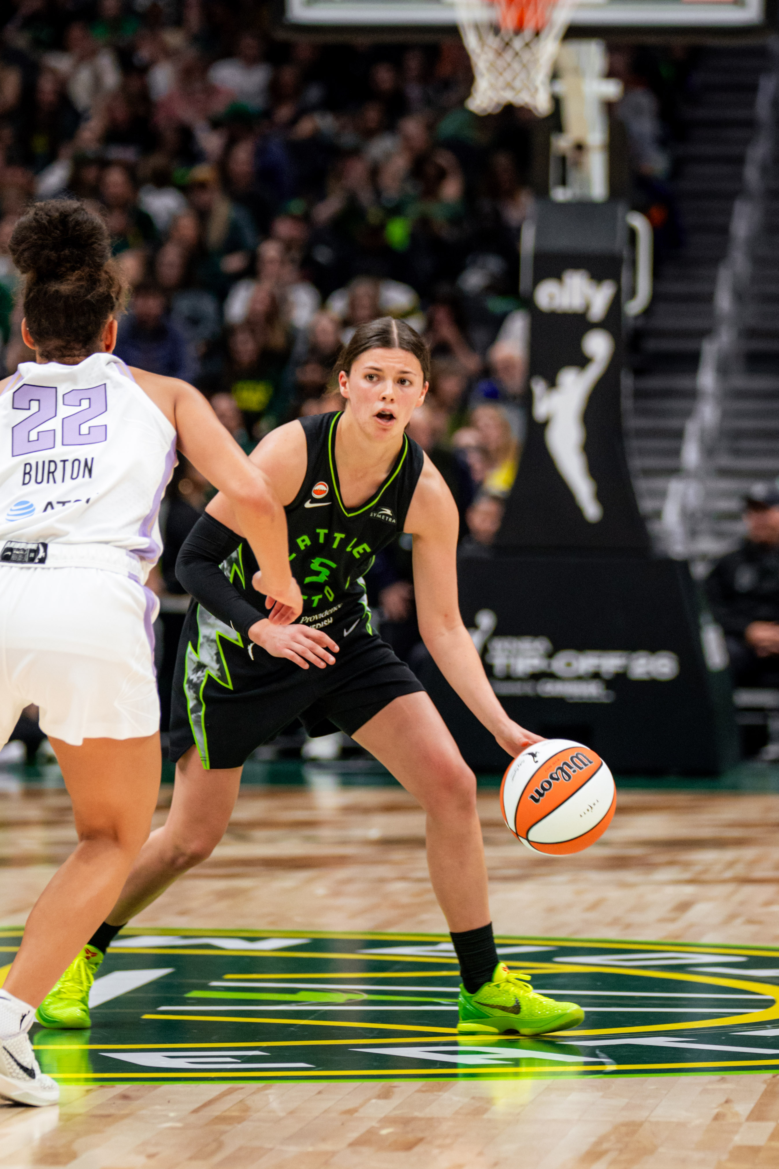 Storm Fall to the Valkyries on WNBA’s Opening Night.